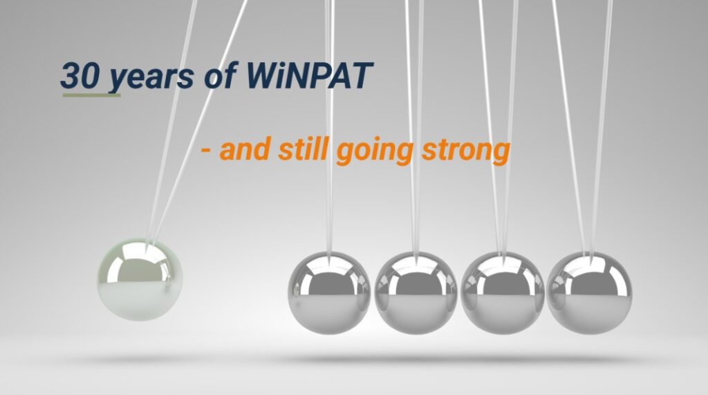 30 years IP management WiNPAT